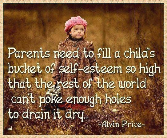 childs self esteem